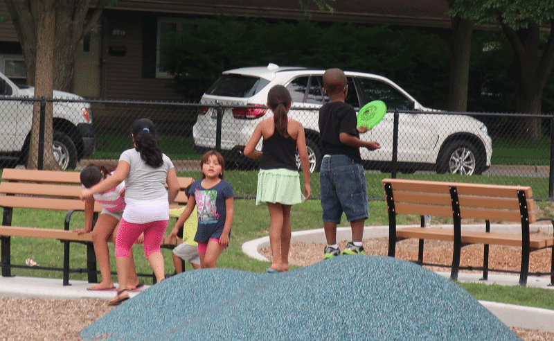 Fairview Park Playground - Rubber Mound